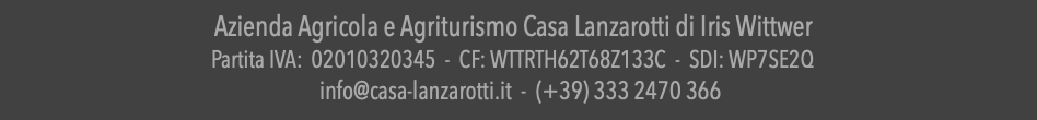 Dati fiscali e contatti