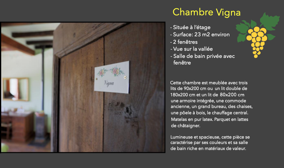 Chambre Vigna